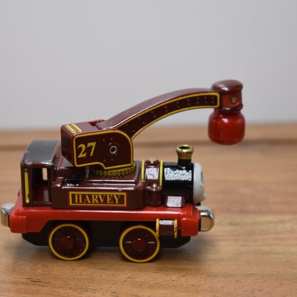 Harvey 27 Diecast Crane Magnetic Learning Curve 2003 Thomas & Friends Gullane - Picture 5 of 8